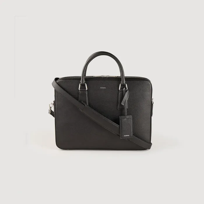 Briefcase en cuir format slim
