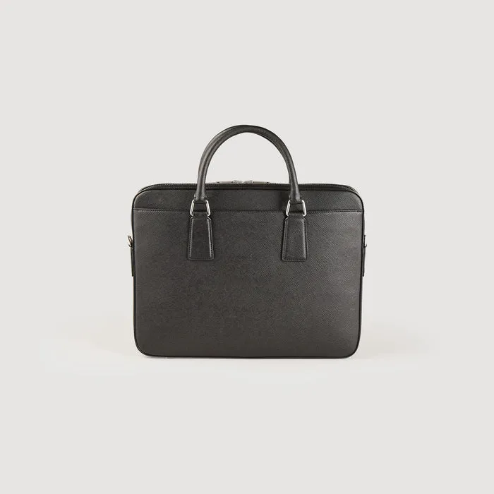 Briefcase en cuir format slim