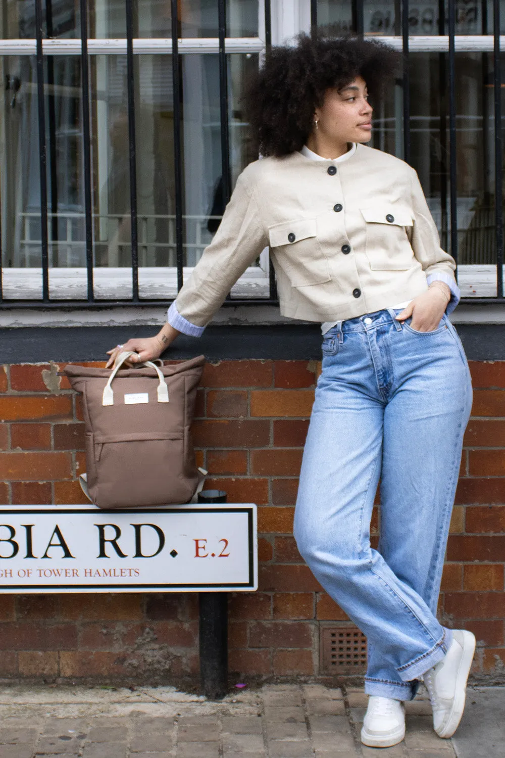 Cocoa Brown | Hackney Backpack | Medium