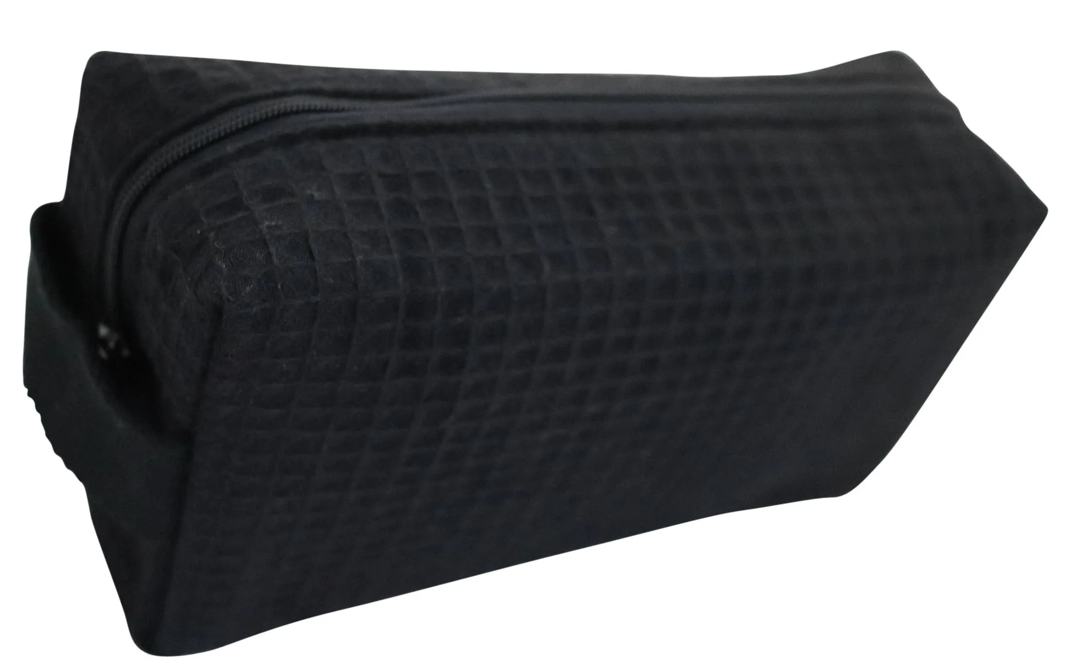 Cotton Waffle Cosmetic Bag, Small