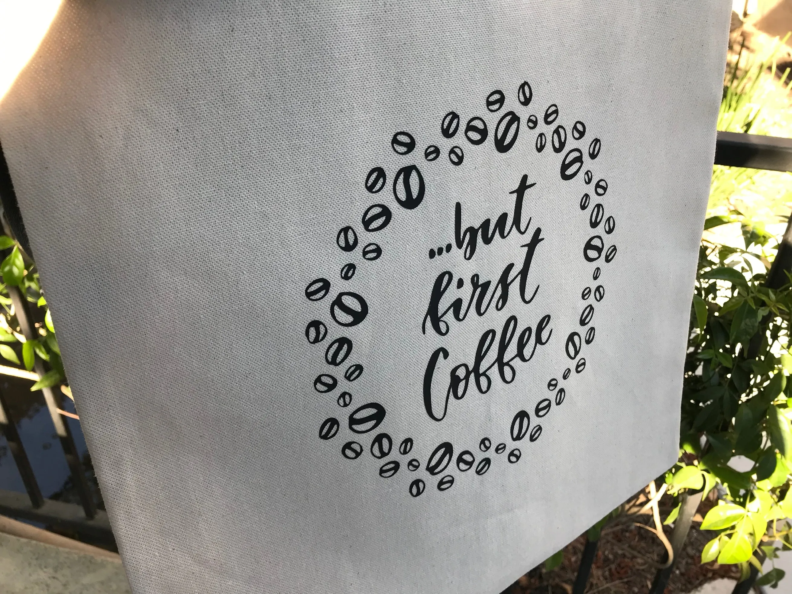 Custom Screen Printed Canvas Tote Bags, Heavy Duty