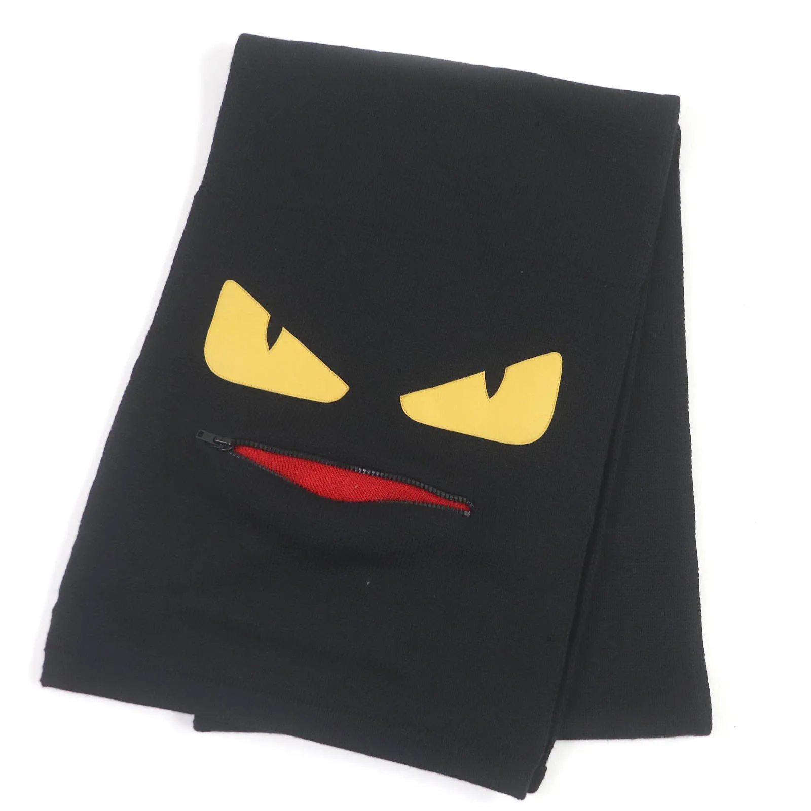 FENDI Scarf FXS124 wool black