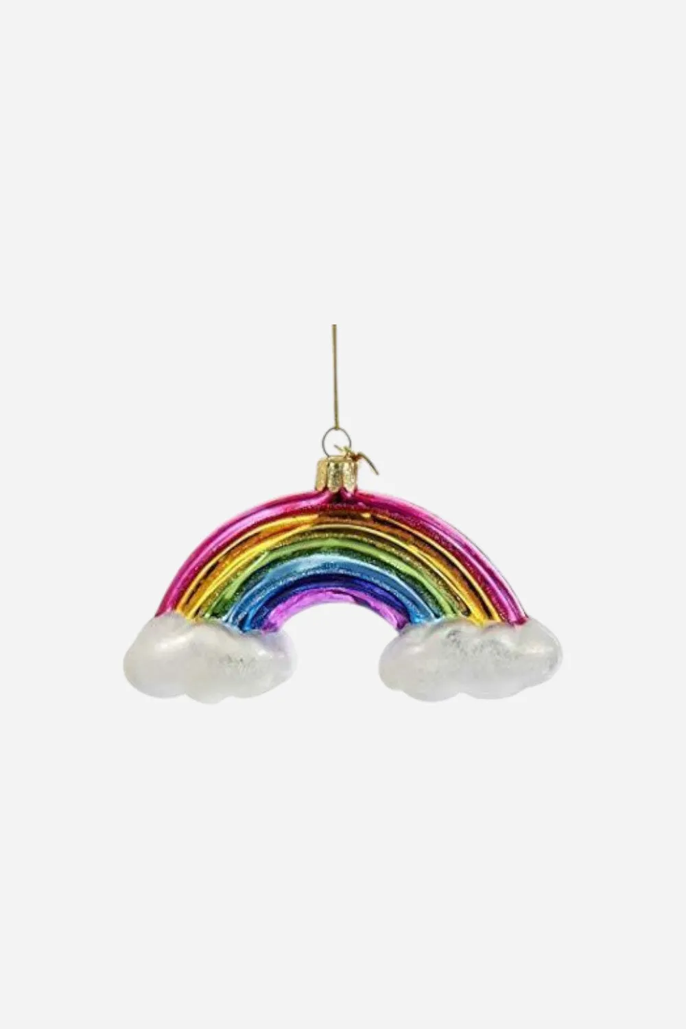 Glass Rainbow Ornament