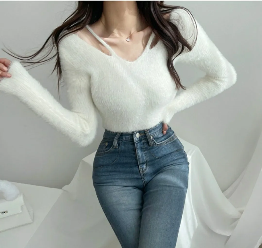 Katie Angora Knit