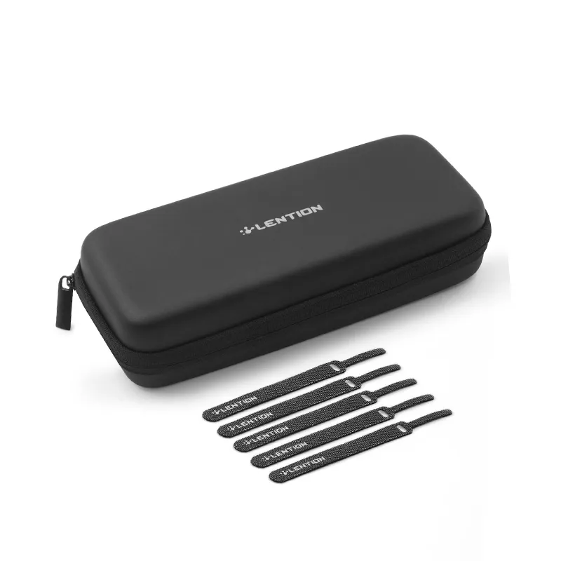 LENTION EVA Portable Pouch for Laptop Charger, Cables, Power Bank, and Other Accessories (PCB-M365)