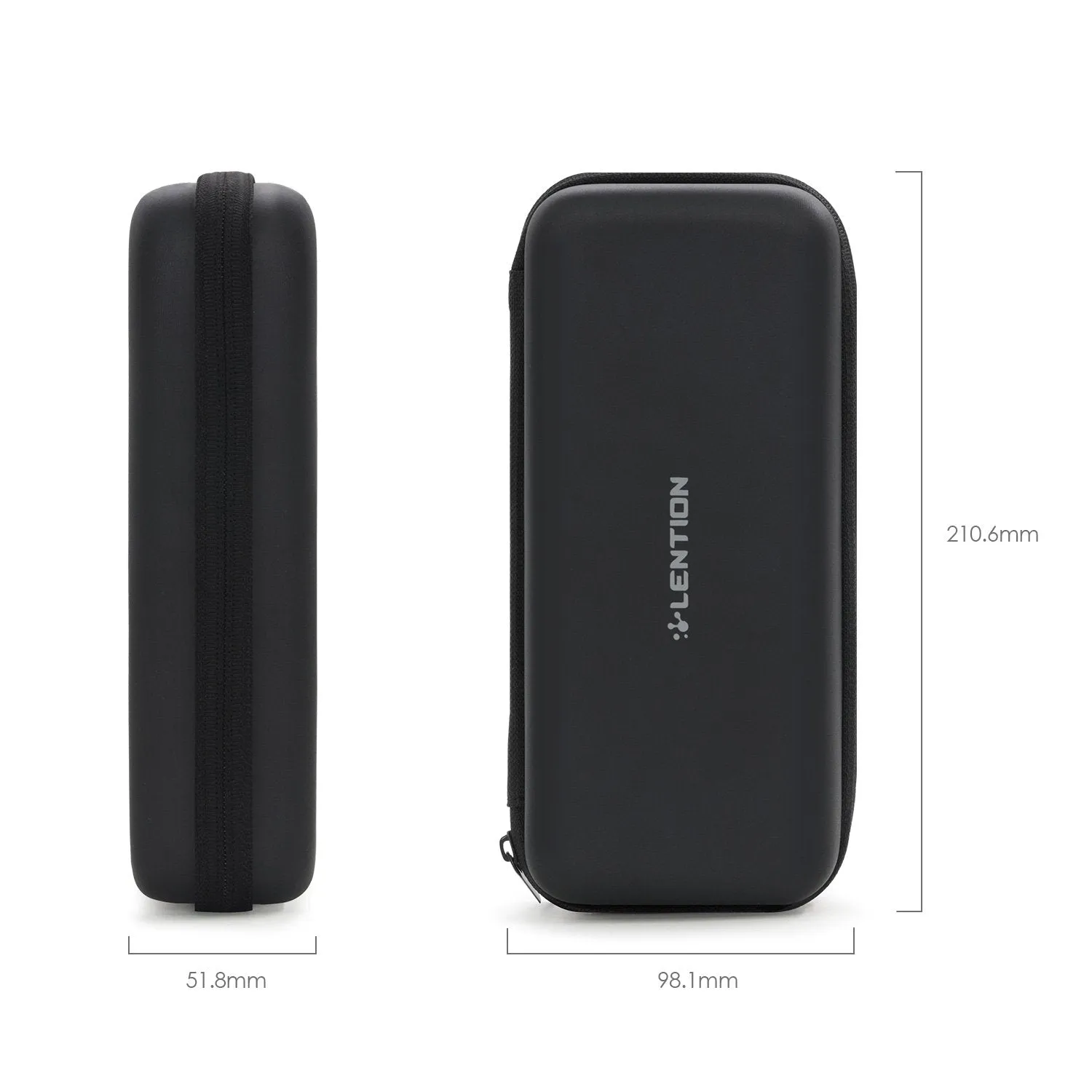 LENTION EVA Portable Pouch for Laptop Charger, Cables, Power Bank, and Other Accessories (PCB-M365)