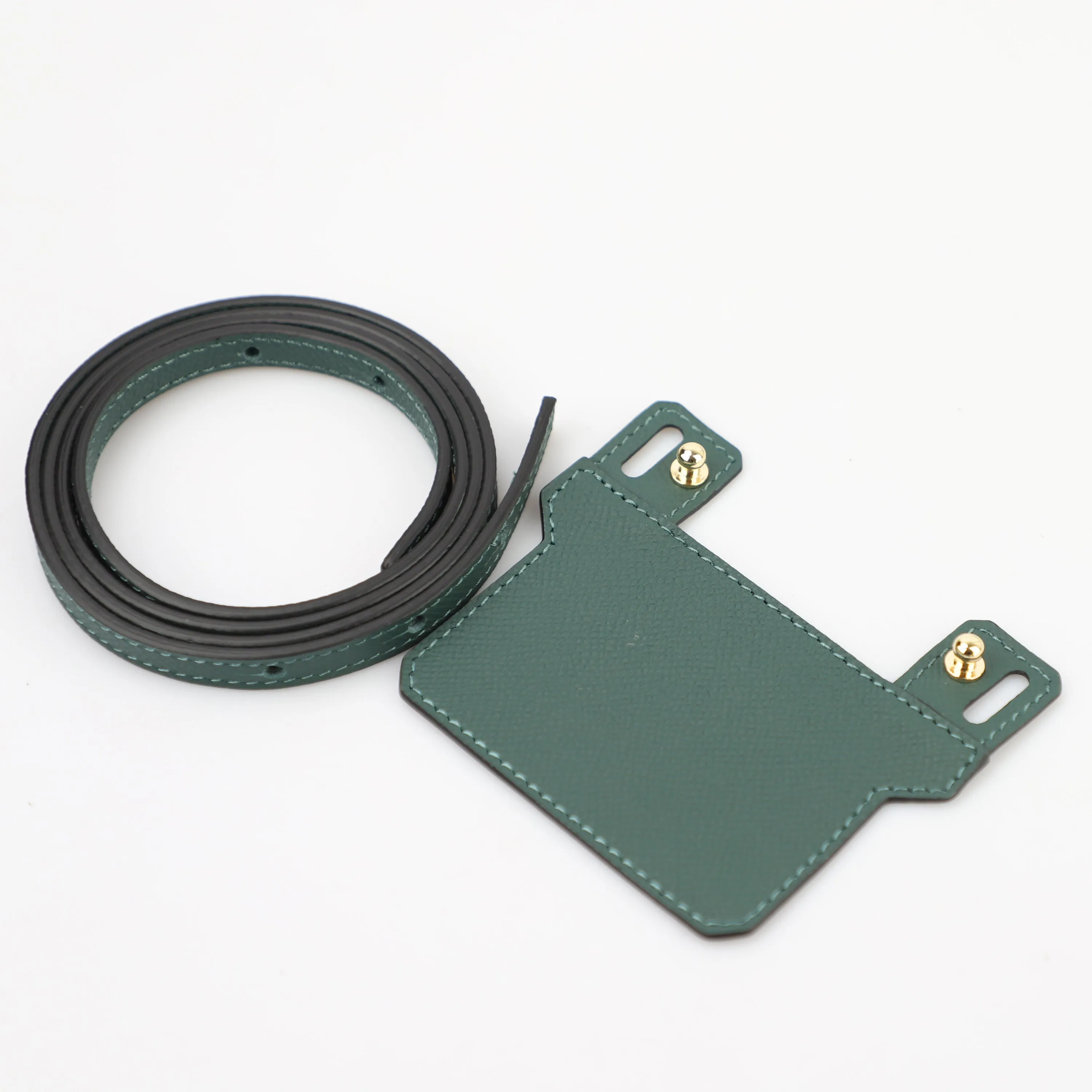 New design the Leather insert with wallet strap for Constance Compact Wallet,Epsom leather wallet strap for Compact wallet,crossbody strap