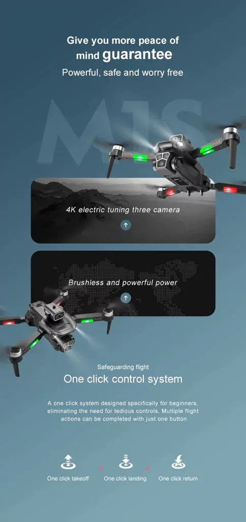 Skypix M1S Mini 4K Drone