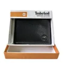 Timberland Men’s Genuine Leather Passcase Wallet