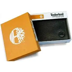 Timberland Men’s Genuine Leather Passcase Wallet